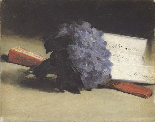 Edouard Manet Le bouquet de Violettes (mk40) oil painting image